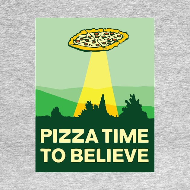 Pizza Time To Believe by Daletheskater